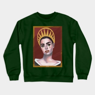 girl with a crown Crewneck Sweatshirt